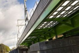 Sveriges första svängbro med dubbelspår Thumbnail