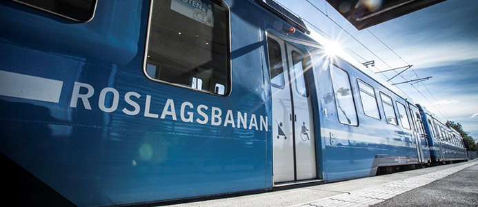 Roslagsbanan. Bildkälla: NCC.