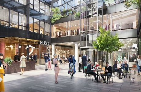 Nya Sergelgatan i centrala Stockholm