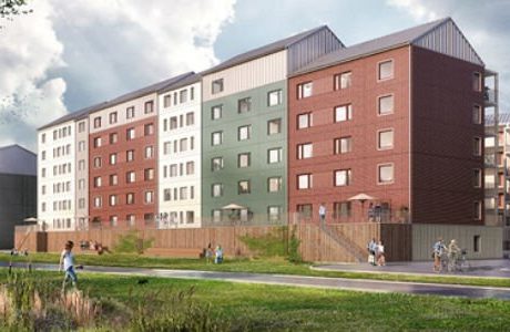 Serneke tecknar avtal för 194 lägenheter
