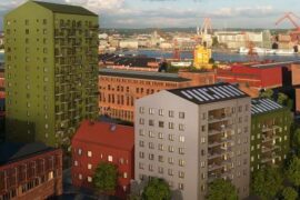Skanska bygger i Lindholmshamnen Thumbnail