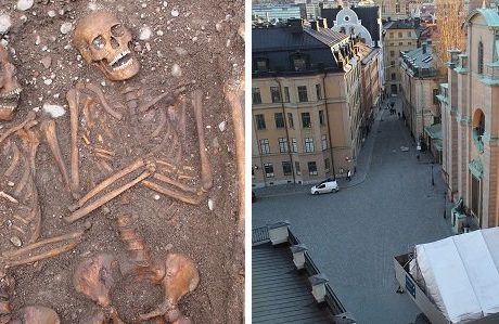 700 år gamla skelett funna