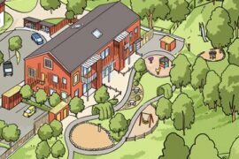 Skövdebostäder bygger ny förskola Thumbnail