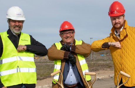 Första spadtaget för ny förskola