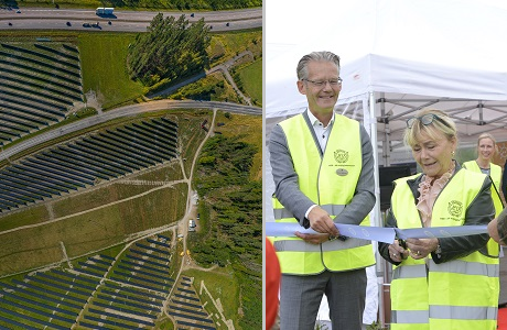 Nu är Sveriges största solcellspark igång