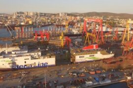 Stena Line förlänger fartyg för att öka kapaciteten Thumbnail