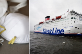 Stena Line inför krav på munskydd Thumbnail