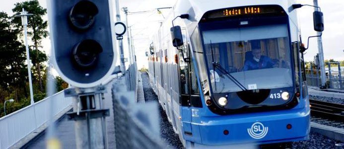 Bild pu00e5 tvu00e4rbanan Stockholm. Foto: Gu00f6ran Segeholm