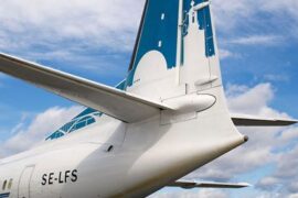 Sundsvallsflyg har tredubblat antalet transferresenärer Thumbnail