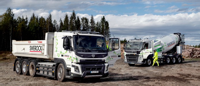 Swerock satsar på eldrivna transporter