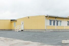 Temporent bygger upp Barkarbystadens första skola Thumbnail