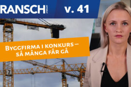 TV: Byggfirma i konkurs – så många får gå Thumbnail