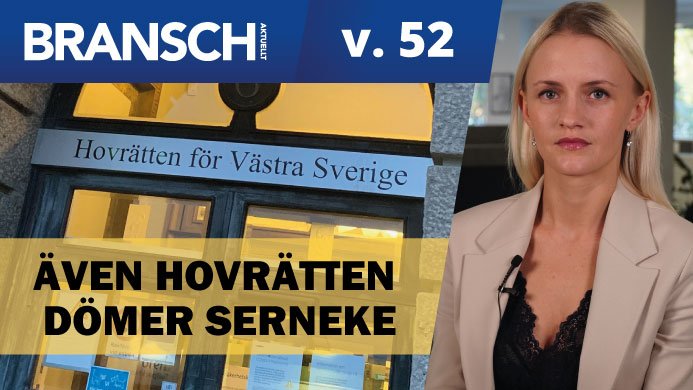Nyhetssvepet från Branschaktuellt vecka 52