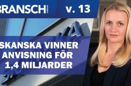 TV: Skanska vinner anvisning för 1,4 miljarder