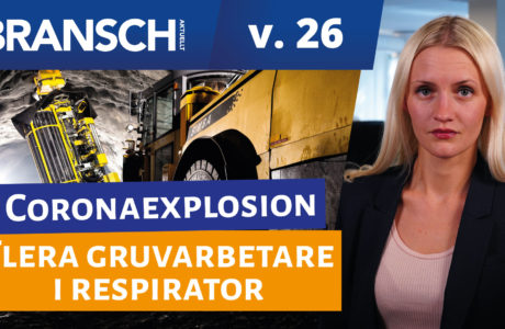TV: Coronaexplosion - flera gruvarbetare i respirator
