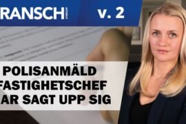 TV: Polisanmäld fastighetschef har sagt upp sig Thumbnail