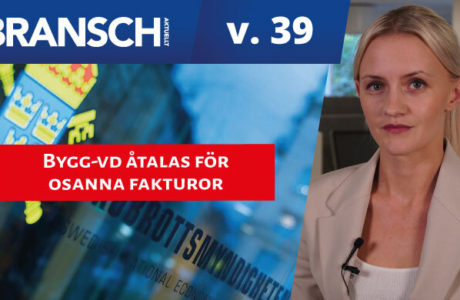 TV: Bygg-vd åtalas för osanna fakturor