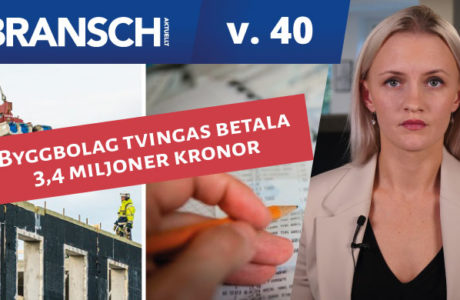 TV: Byggbolag tvingas betala 3,4 miljoner kronor