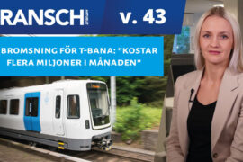 TV: Inbromsning för t-bana: “Kostar flera miljoner i månaden” Thumbnail
