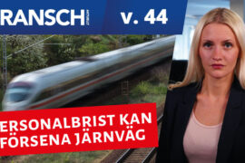 TV: Personalbrist kan försena järnväg Thumbnail
