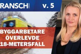 TV: Byggarbetare överlevde 18-metersfall Thumbnail