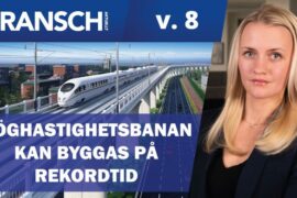 TV: Höghastighetsbanan kan byggas på rekordtid Thumbnail