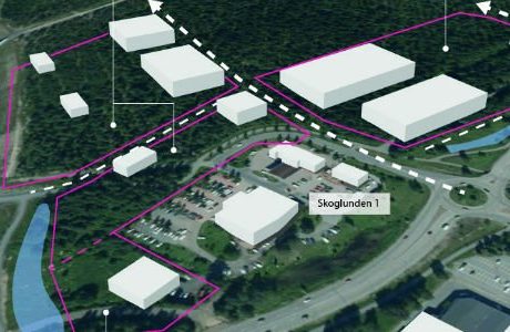 Godkänd detaljplan för stadsdelscentrum