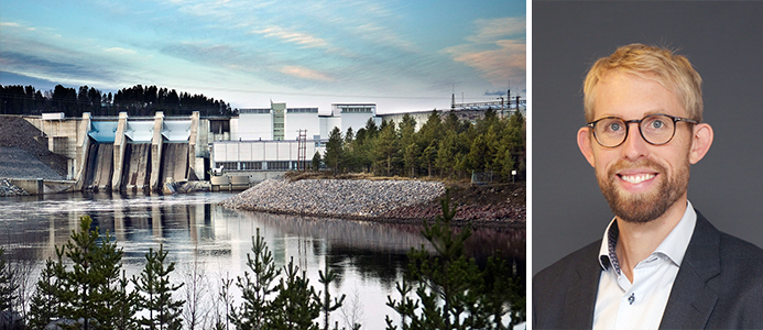 Johan Bladh, vattenkraftsexpert på Energiföretagen. Foto: Energiförtagen