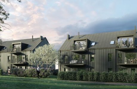Veidekke bygger flerbostadshus i trä
