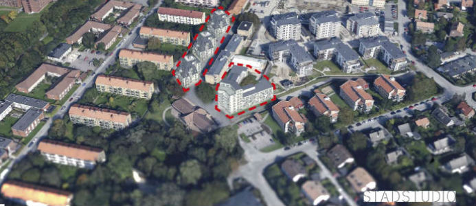 Måsen 22 och Måsen 23. Foto: Stadstudio