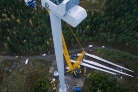 Nu byggs infrastrukturen för vindprojektet i Jenåsen Thumbnail