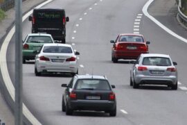 Bra mätning av luftkvalitet vid motorväg Thumbnail