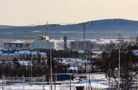 Nya kvarter byggs i Kiruna: 