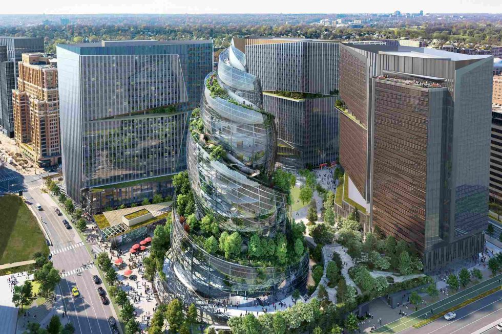 Bakom utformningen står arkitektfirman NBBJ.