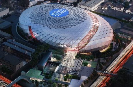 Här byggs LA Clippers nya arena för 14,9 miljarder