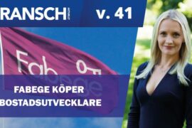 TV: Fabege köper bostadsutvecklare Thumbnail