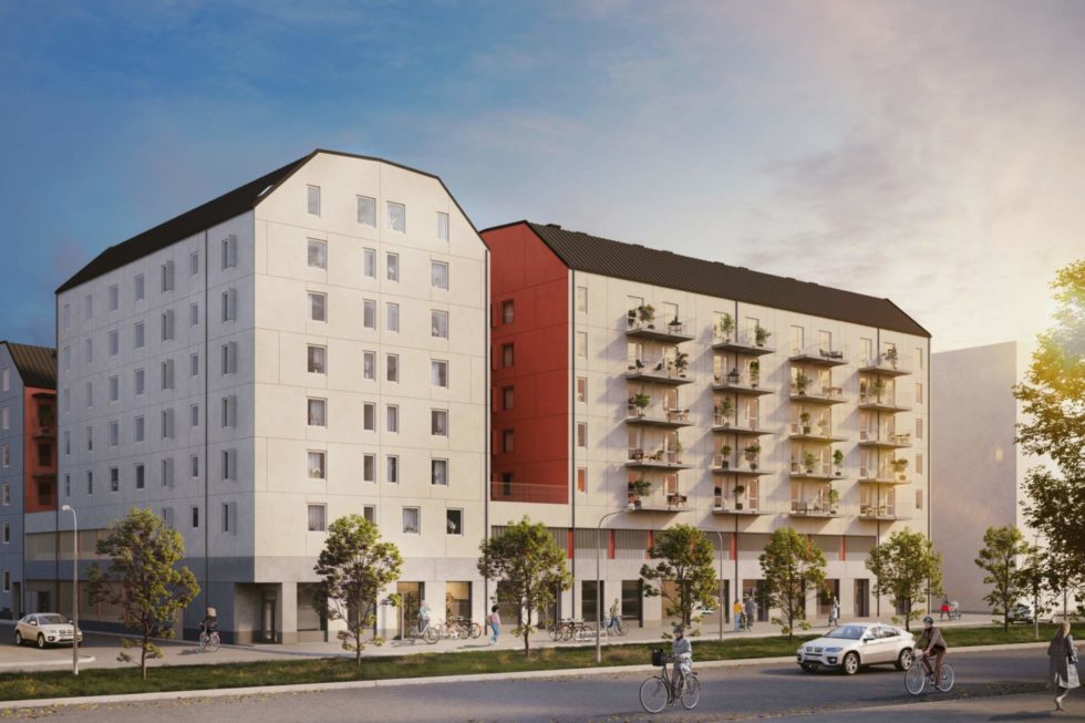 Peab bygger hyresrätter i Uppsala