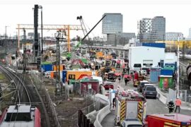 Krigsbomb detonerade på byggarbetsplats Thumbnail
