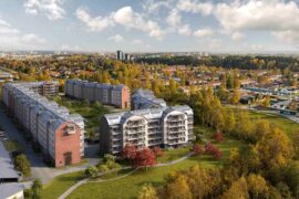 Peab bygger lägenheter i Umeå för 306 miljoner kronor Thumbnail