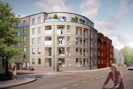 Fyra olika fasadframställningar ger liv i stadens nya kvarter Thumbnail