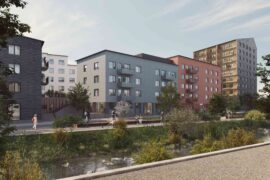 Skanska säljer bostadsprojekt i Bromstensstaden Thumbnail