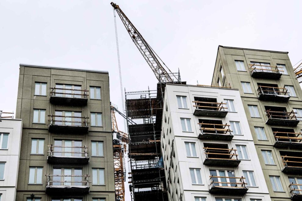 Genrebild bostadsbyggande. Tomas Oneborg/SvD/TT