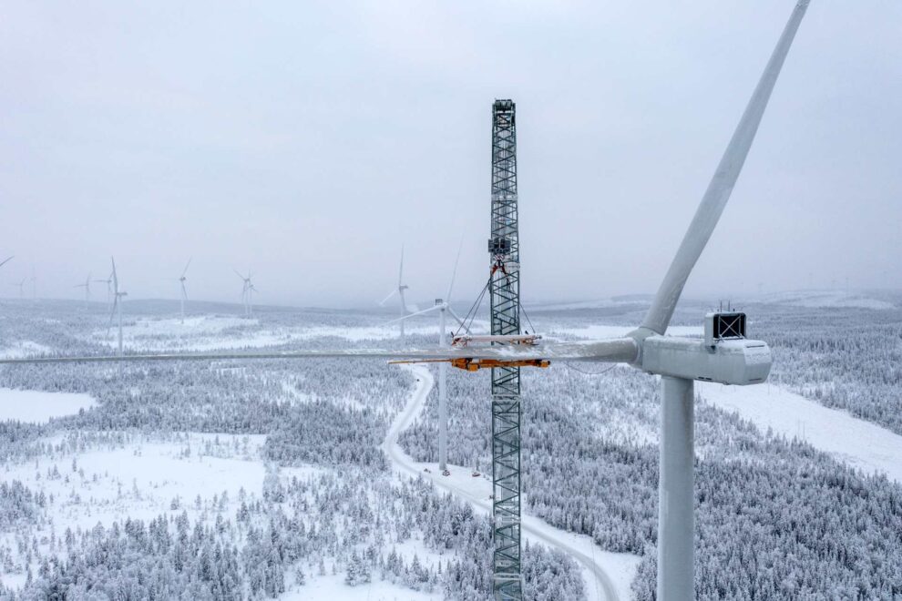 Blakliden Fäbodberget redo att sättas i drift