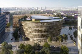 Nu växer Stockholms nya Life Science center på höjden Thumbnail