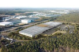 Avtal klart: De ska bygga elektronikjättens nya jättelager Thumbnail