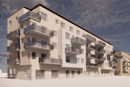 Uppför 114 lägenheter i centrala Linköping Thumbnail