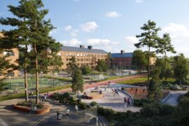 Veidekke bygger skola i södra Stockholm Thumbnail