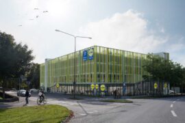 Serneke uppför P-hus och butik i Borås Thumbnail