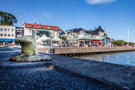 Peab ska bygga om kajer i Vaxholm Thumbnail