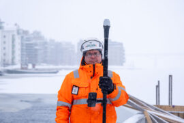 GNSS-utrustning underlättar och effektiviserar för arbetsledare på Peab Thumbnail